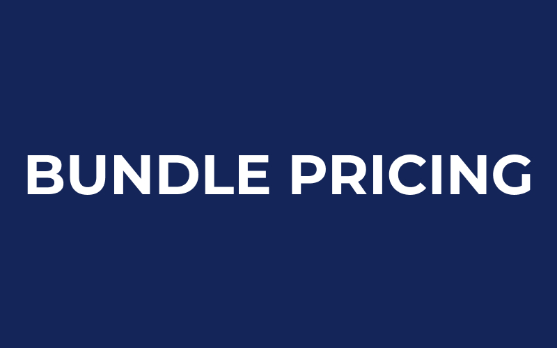 Bundle pricing