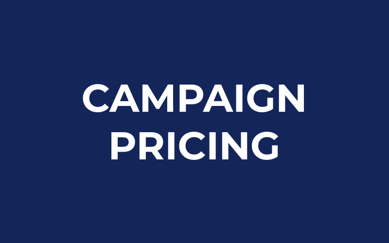 Campaign pricing