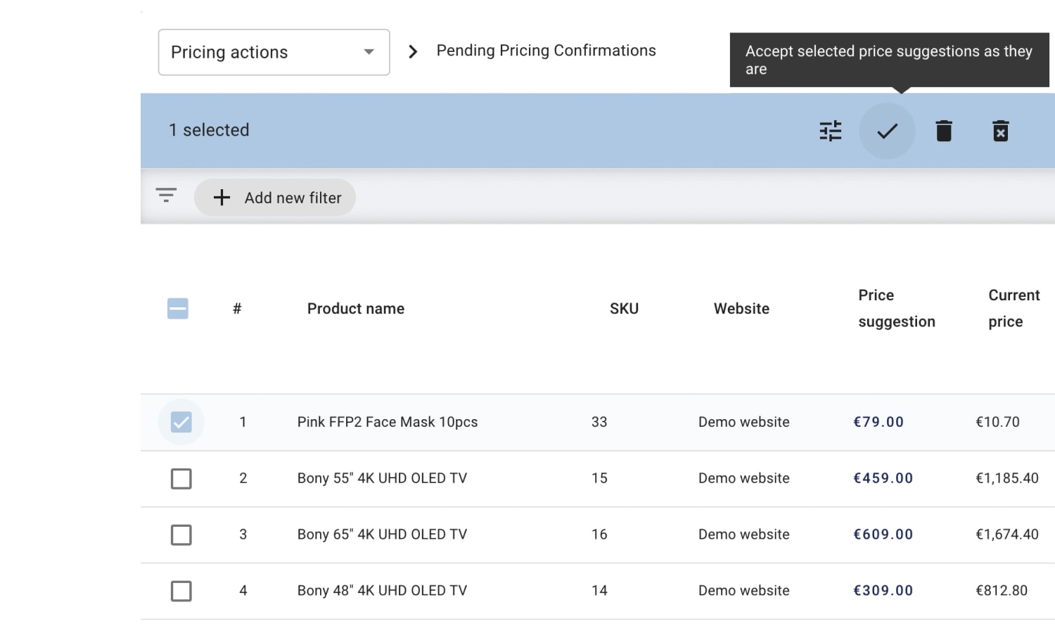 Sniffie repricing software